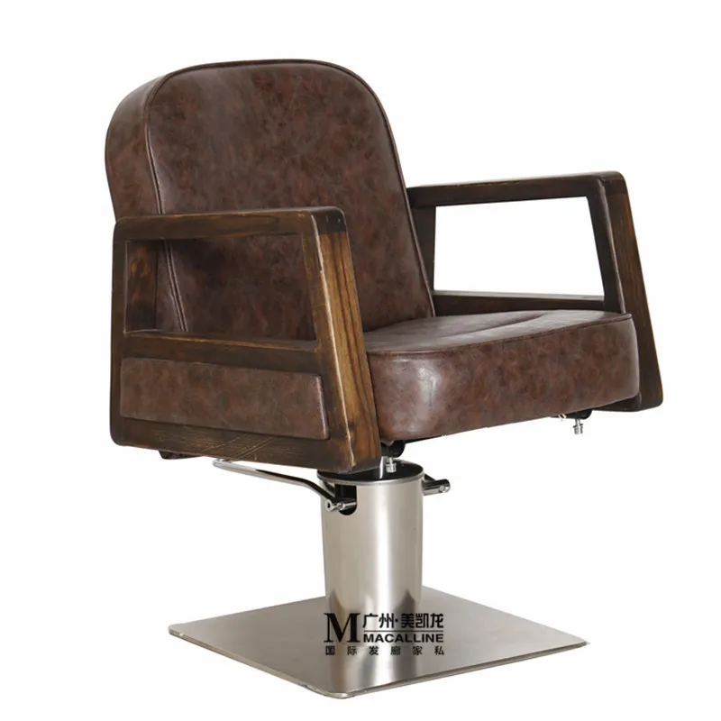 Hairdressing chair ` haircut chair ` haircut chair ` continental upscale hairdressing chair