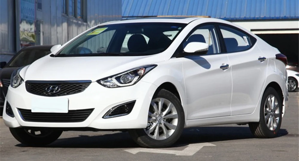 Для hyundai Elantra 2012 2013 Автомобильные фары прозрачные линзы Авто оболочка Крышка водителя и пассажира сторона