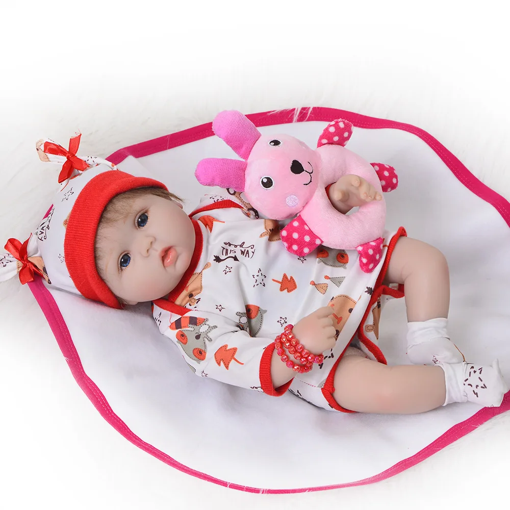 Кукла Reborn GIRL, игрушка, подарок, 42 см, силиконовые куклы reborn baby, пупсик Bebes reborn bonecas brinquedos juguetes