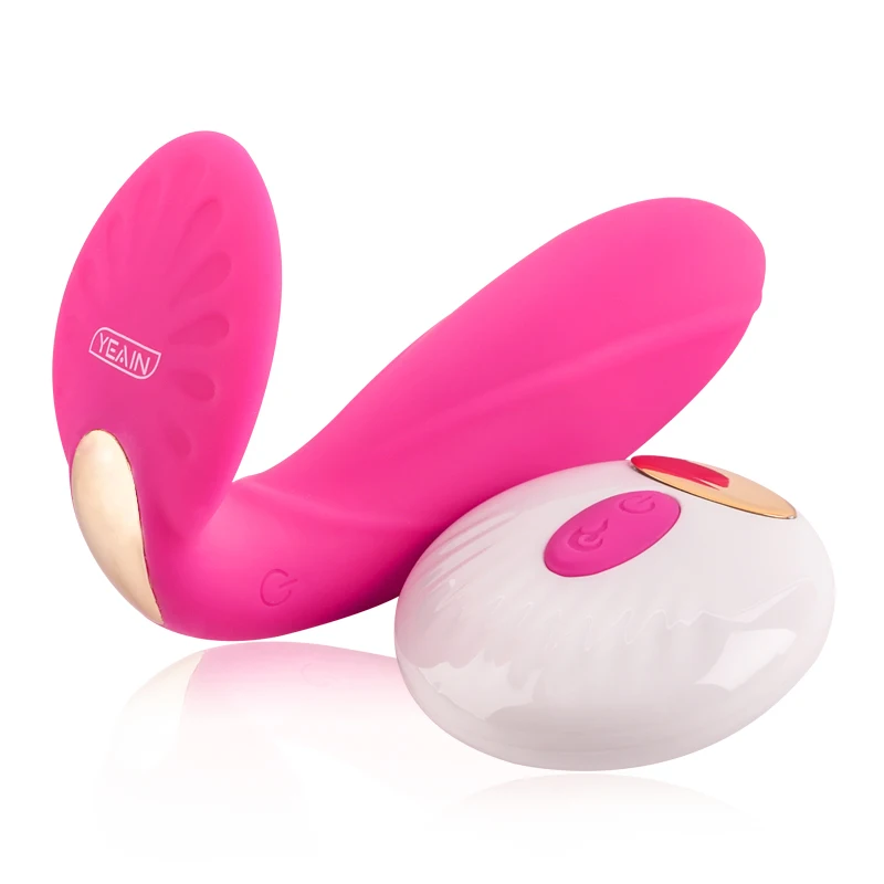 10 speed Heating Wireless Remote Control Vibrating Strapless Strapon G spot font b Dildo b font