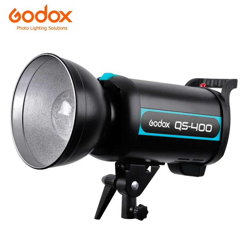 Студийный стробоскоп Godox QS400 светильник для фотостудии 5600K 400WS 110 В ~ 220 лампа
