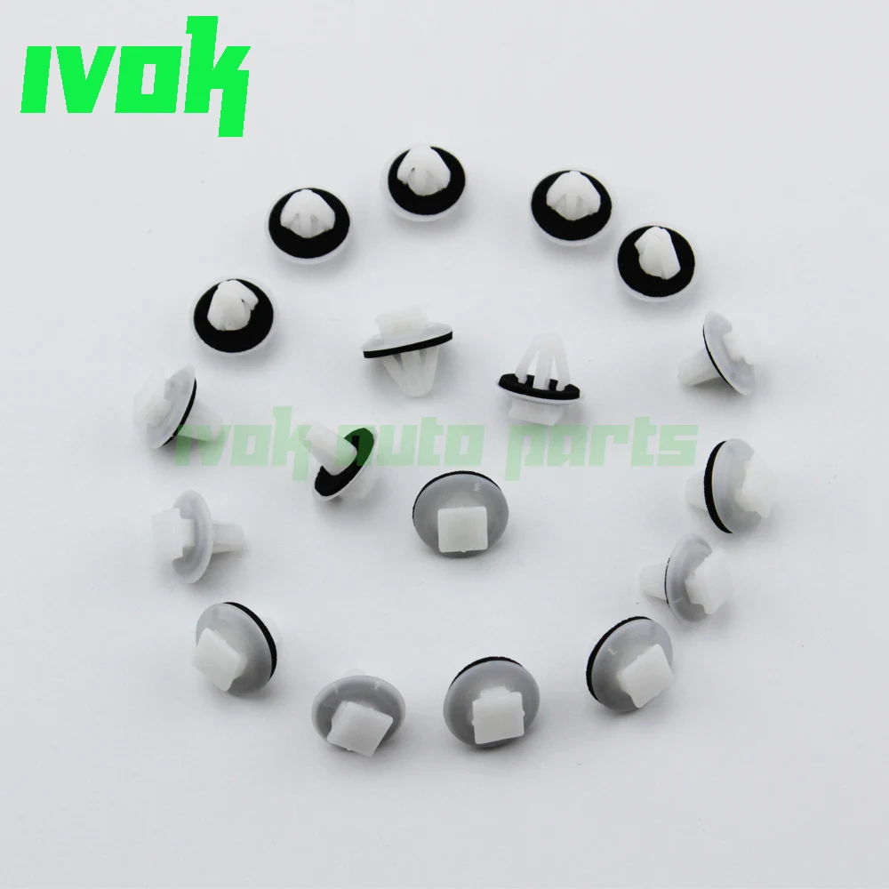10* Door Rocker Panel Moulding Clip/Fastener for Toyota 62955 12010