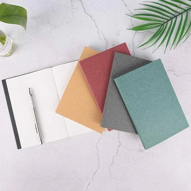 1Pc 5mm Grid Notebook Graph Paper Notepad Simple Grid Sketch Notebooks