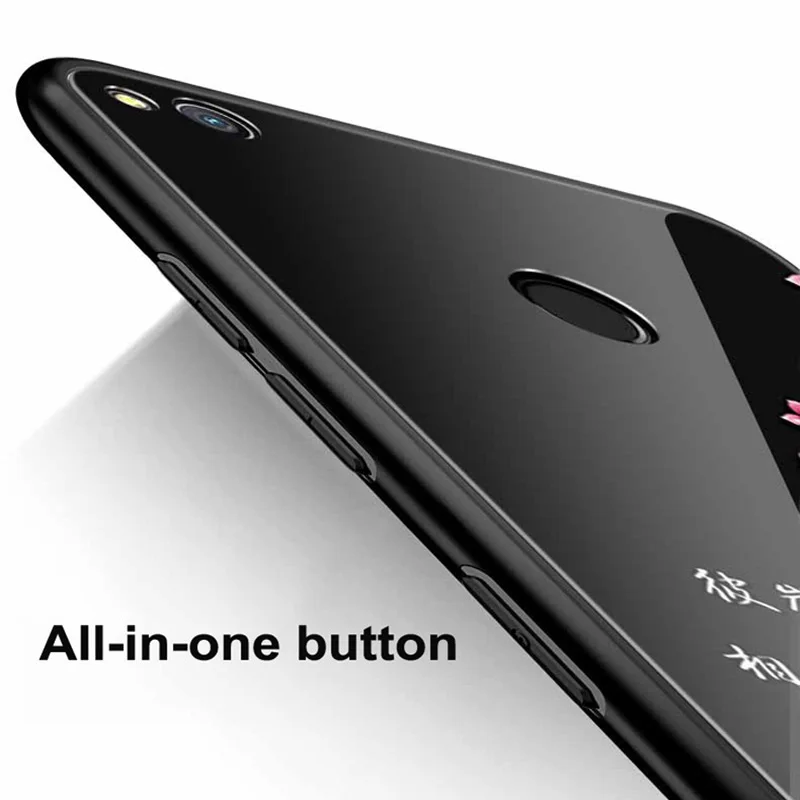 Чехол из закаленного стекла для huawei Honor 8 Lite чехол Мягкая силиконовая рамка Жесткий Чехол для Honor 8 Lite чехол s Coque shell