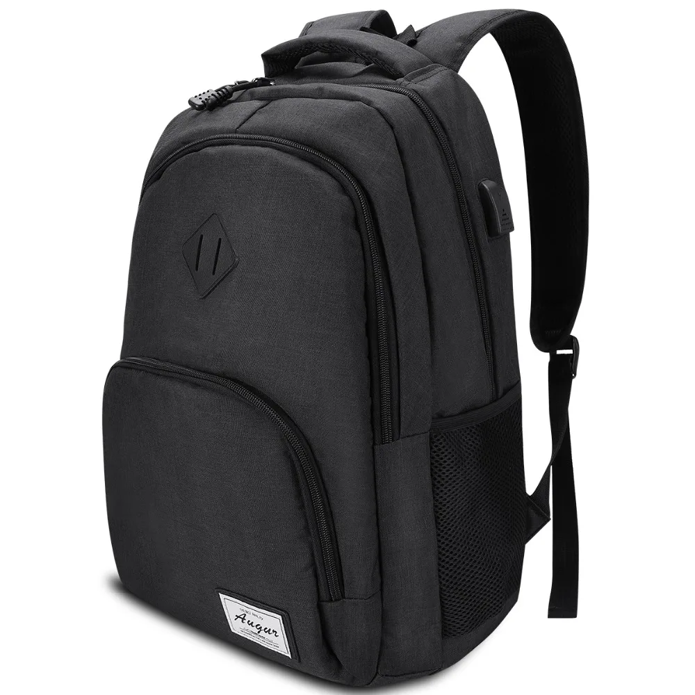 Unisex School Bag Multifunction USB charging Men 15inch Laptop Backpacks For Teenager Fashion Men and Women Travel backpack (15)