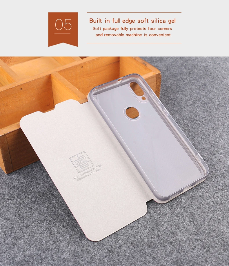 Для Xiaomi Mi Play бренд Mofi Ультратонкий чехол-книжка из искусственной кожи чехол-подставка чехол для телефона для Xiaomi Mi чехол для телефона