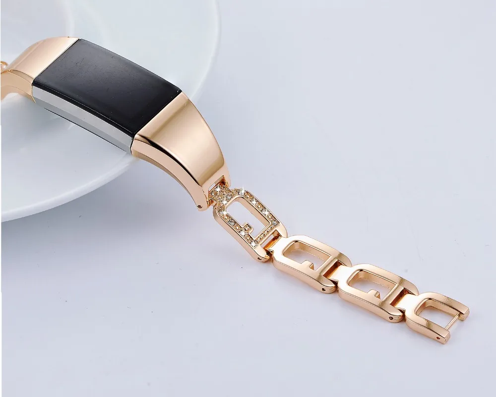 2 In1 COMLYO Нержавеющая сталь браслет для FitBit Charge 2 Смарт-часы сменный ремешок для FitBit Charge 2 ремень+ инструмент