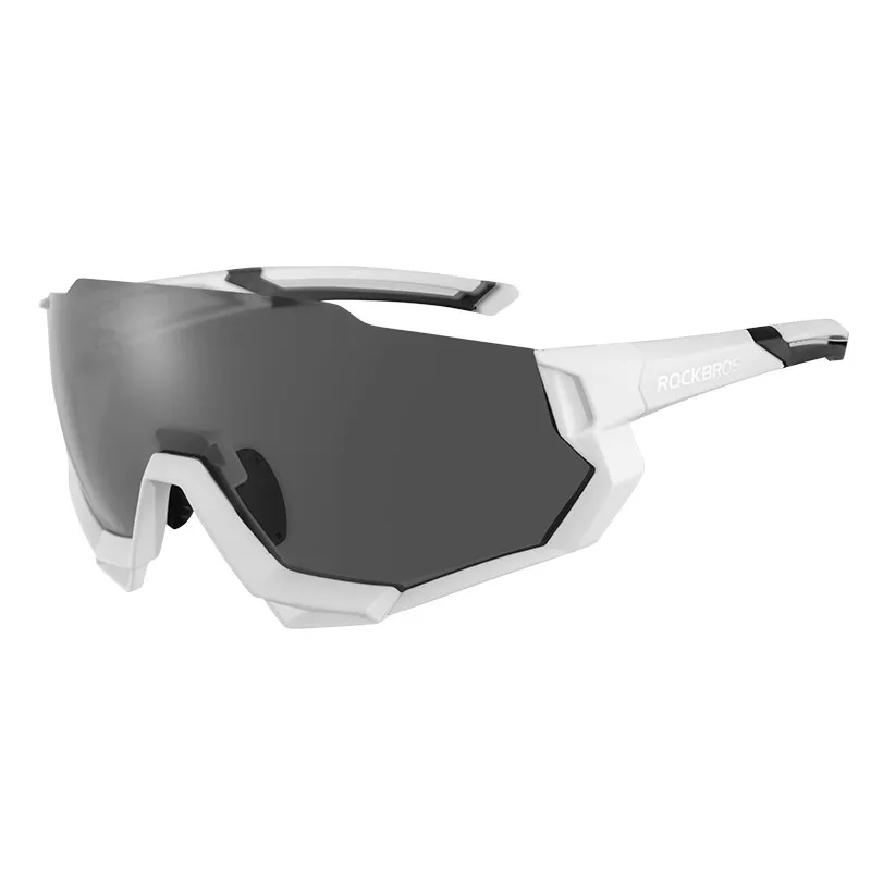 ROCKBROS, новинка, поляризационные очки UV400, велосипедные, для велоспорта, для улицы, спортивные солнцезащитные очки, велосипедные очки, очки для мужчин и женщин, 5 линз, очки - Цвет: 10132