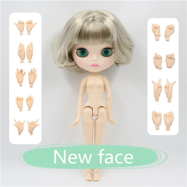 Фабрика blyth кукла 1/6 bjd кукла с одеждой обувь или новое лицо голая кукла 1/6 30 см - Цвет: matte face