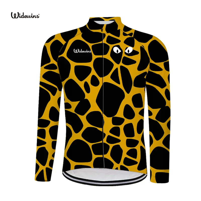 

2019 Mens Cycling Jersey Long Sleeve Autumn Mountain Bike MTB Jersey Pro Cycling Clothing Maillot Ciclismo Hombre 6548