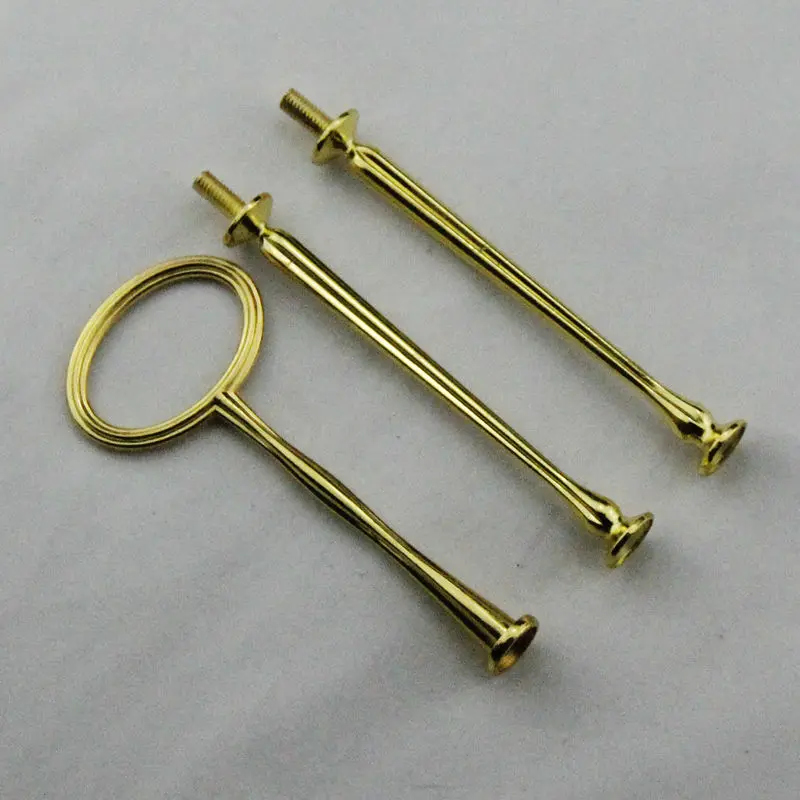 3 tiers ellipse STYLE cake stand fittings acrylic cake stand (FREE