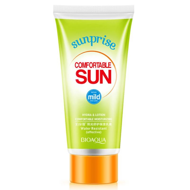 BIOAQUA Sunshine Успокаивающая и увлажняющая эмульсия для приукрашивания кожи мягкое