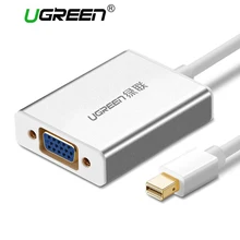 Ugreen Thunderbolt 1/2 Mini DisplayPort DP To VGA Adapter Cable Mini DP Male to VGA Female Converter for Apple MacBook Air Pro