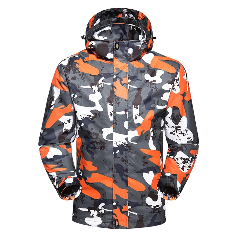 

Men's Spring Breathable Jackets Outdoor Waterproof Coat Hiking Trekking Fishing Female Windcheaters