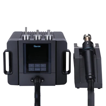 Online Quick TR1300A Intelligent Hot Air Soldering Station BGA Welding Station Desoldering Station 1300W LCD Display