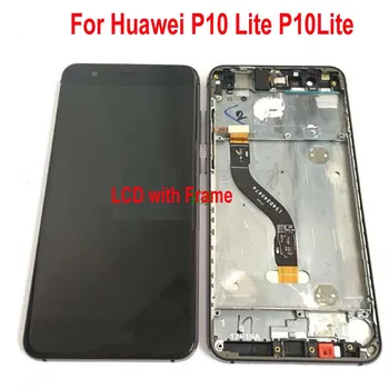 

Best Working LCD Display Touch Screen Digitizer Assembly Sensor with Frame For Huawei P10 Lite P10Lite WAS-LX2J WAS-LX2 WAS-LX1A