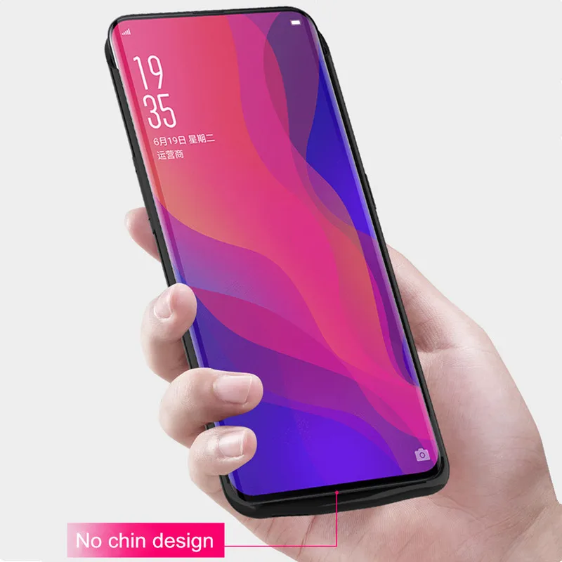 External Backup Power Case 6800mAh Ultra Thin Portable Power Bank Pack Battery Charger Case For OPPO Find X Battery Case External Backup Power Case 6800mAh Ultra Thin Portable Power Bank Pack Battery Charger Case For OPPO Find X Battery Case
