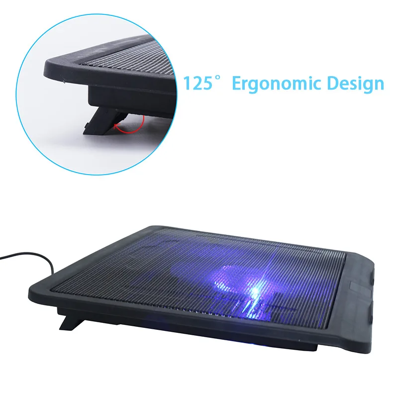 Охлаждающая подставка для ноутбука 12 дюймов 14 Дюймов 5 В USB 140 мм|external laptop cooling|laptop