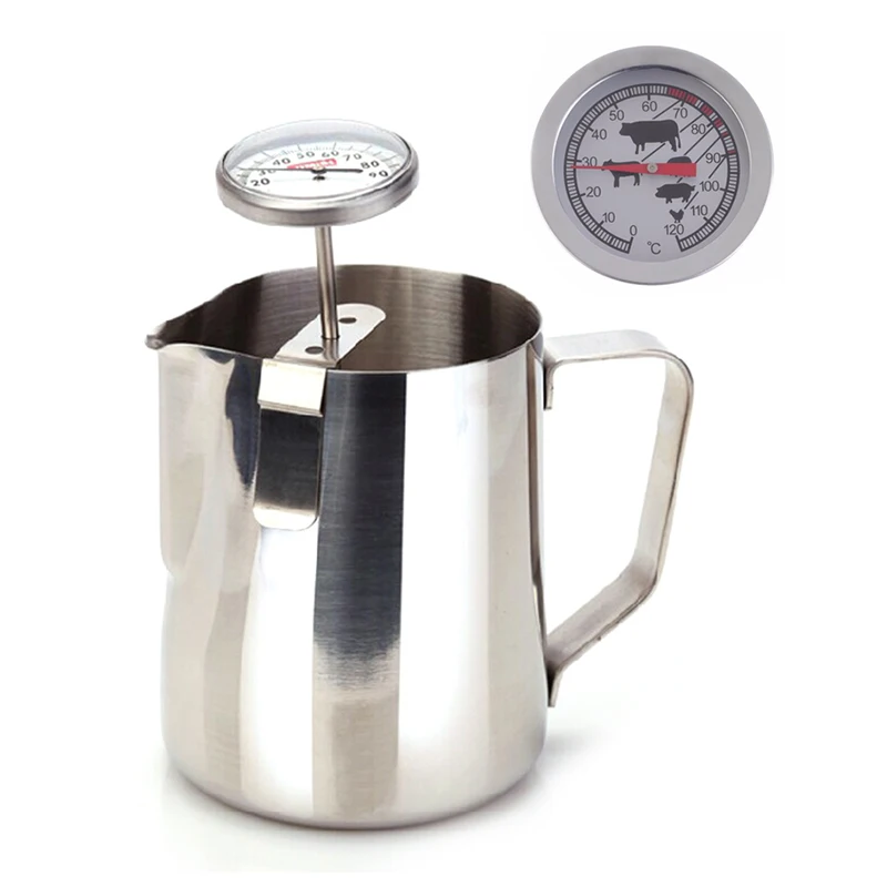 

0-120 Degrees Celsius Thermometer for Coffee and Milk Barbecuing