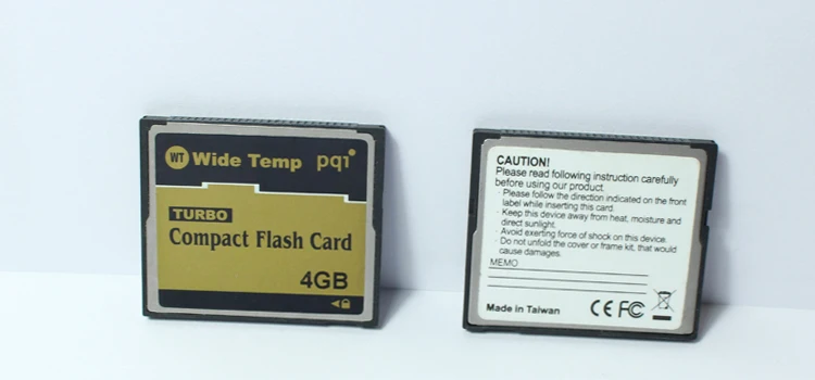 4G промышленная карта памяти CF CompactFlash WT Wide Temp 4GB TURBO Compact Flash card