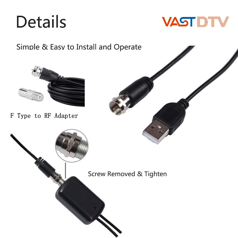 HDTV Antena Interna Amplificada de Longo Alcance de 50 Milhas HD Digital TV  Antena Sinal De Reforço Versão Atualizada para Geniatech MyGica TV|hdtv  antenna indoor|hdtv antennadigital tv antenna - AliExpress