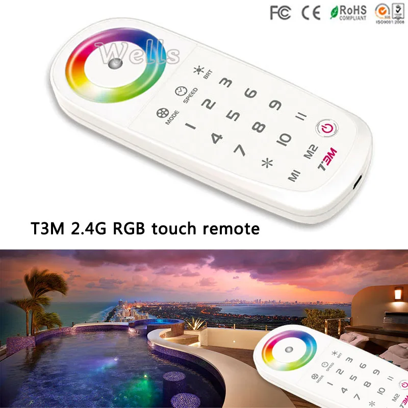 

led controller T3-5A T3-CV T3-CC Receiver ;T3M T3X 2.4G wiress Remote for RGB LED Strip led Panel light