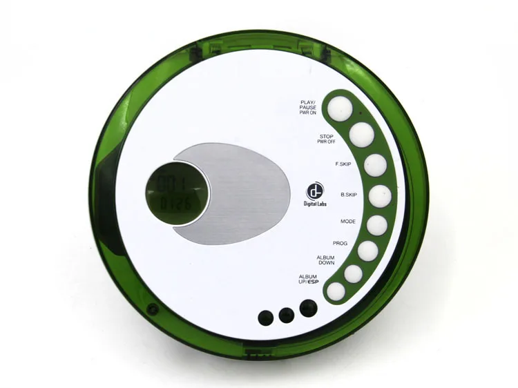 

Heavy Bass Portable CD Player Walkman Shockproof Anti Scratch Support MP3/CD /CD-R / CD-RW