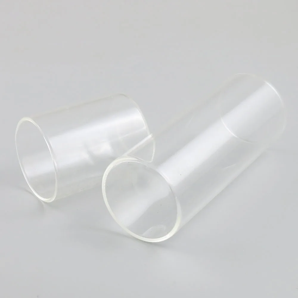 6 x 80ml 200ml 380ml 550ml Clear Glass Tubes with Wood Cork Larger Cork Stopper Wishing 3