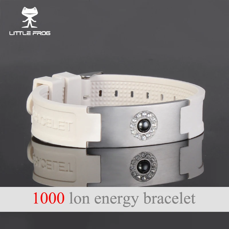 Маленькая лягушка здоровья браслет энергетического баланса здоровья энергии ювелирные изделия для мужчин германий магнитные кольцеобразные браслеты 20011