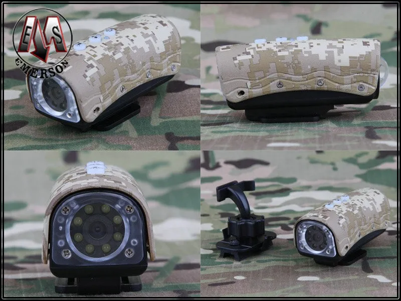 Военная техника страйкбол пейнтбол снаряжение боевой тактический мини видео и фото рекордер шлем аксессуар водонепроницаемая Спортивная камера