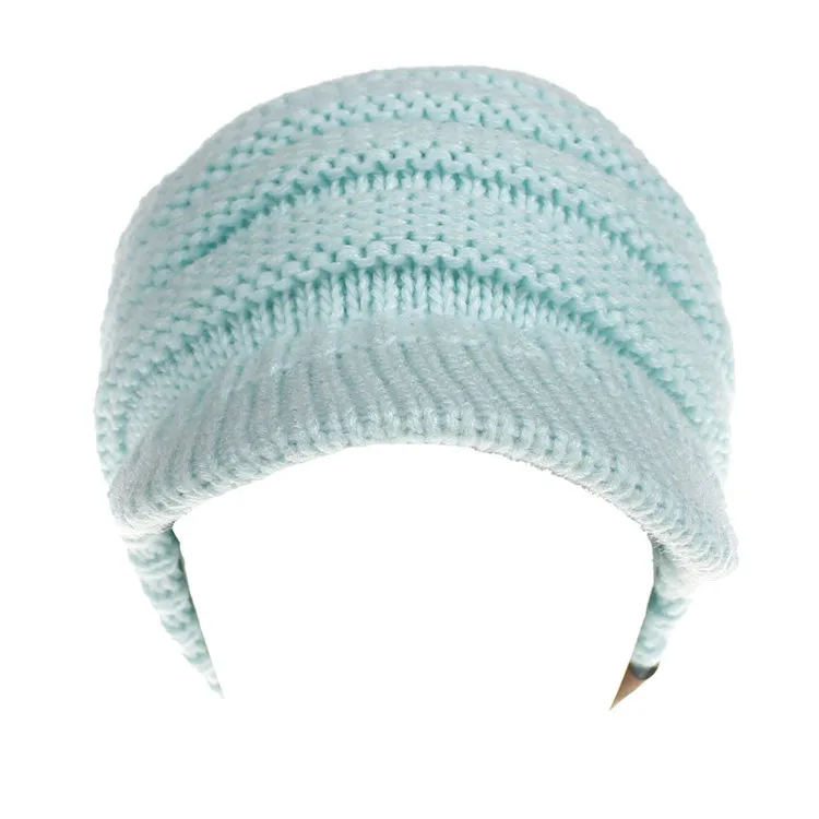 2018 New Autumn And Winter Fashion Lady Warm Hat For Women's Caps Skullies & Beanies Wool Acrylic Casual Solid Hat ACI126 (32)