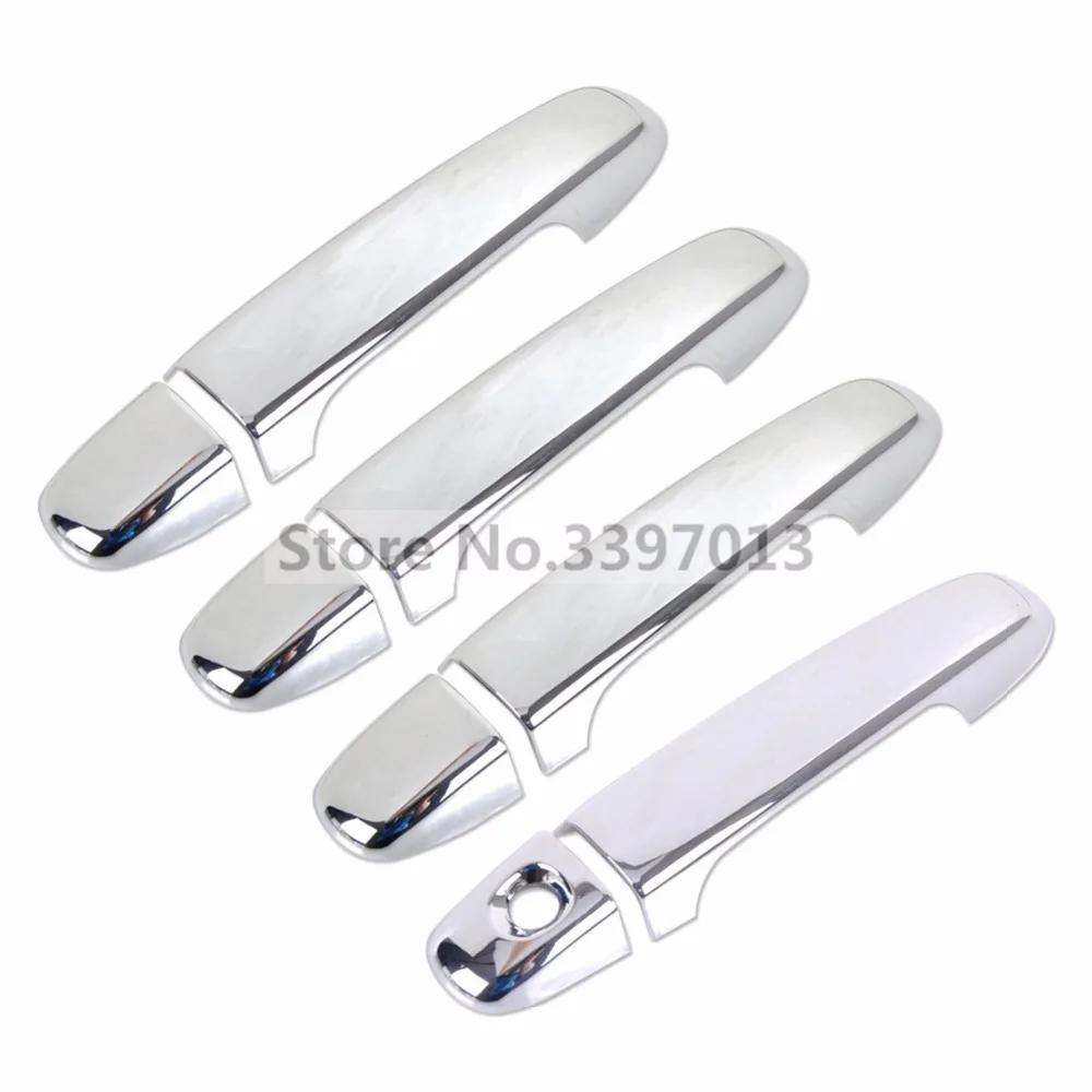 LB New ABS Plastics Chrome 8PCS Door Handle Cover Trim fit
