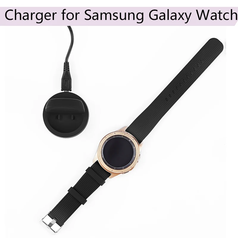 Беспроводной Универсальный USB кабель быстрой зарядки для samsung Galaxy gear Смарт-часы 42 46 мм SM-R800 R805 R810 R815 док-станция зарядное устройство Wrie
