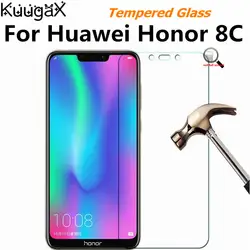 Закаленное Стекло для huawei Honor 8C Смартфон HD Экран протектор на кристаллы ультратонкий закаленное Стекло фильм витрины 9 H