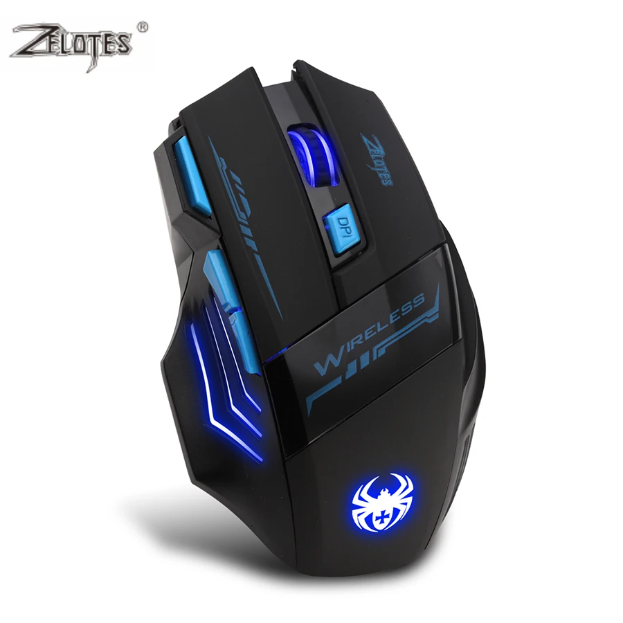 Professional Wireless Mouse Gaming Mouse Optical 2400DPI 2.4G Computer Mouse LED 7 keys Gaming Mice For Pro Gamer High Quality Professional Wireless Mouse Gaming Mouse Optical 2400DPI 2.4G Computer Mouse LED 7 keys Gaming Mice For Pro Gamer High Quality