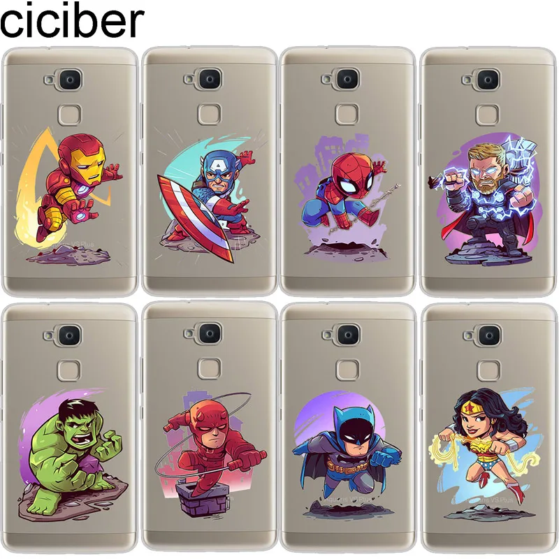 

ciciber Batman Iron Man Phone Case for BQ Aquaris U2 C U X5 V VS X2 X Plus Lite Pro E5 s M5 M5.5 M4.5 E4.5 Soft TPU Cover Marvel