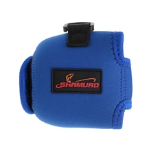 Рыболовная катушка Защитная сумка для низкопрофильной круглой катушки baitcasing Blue