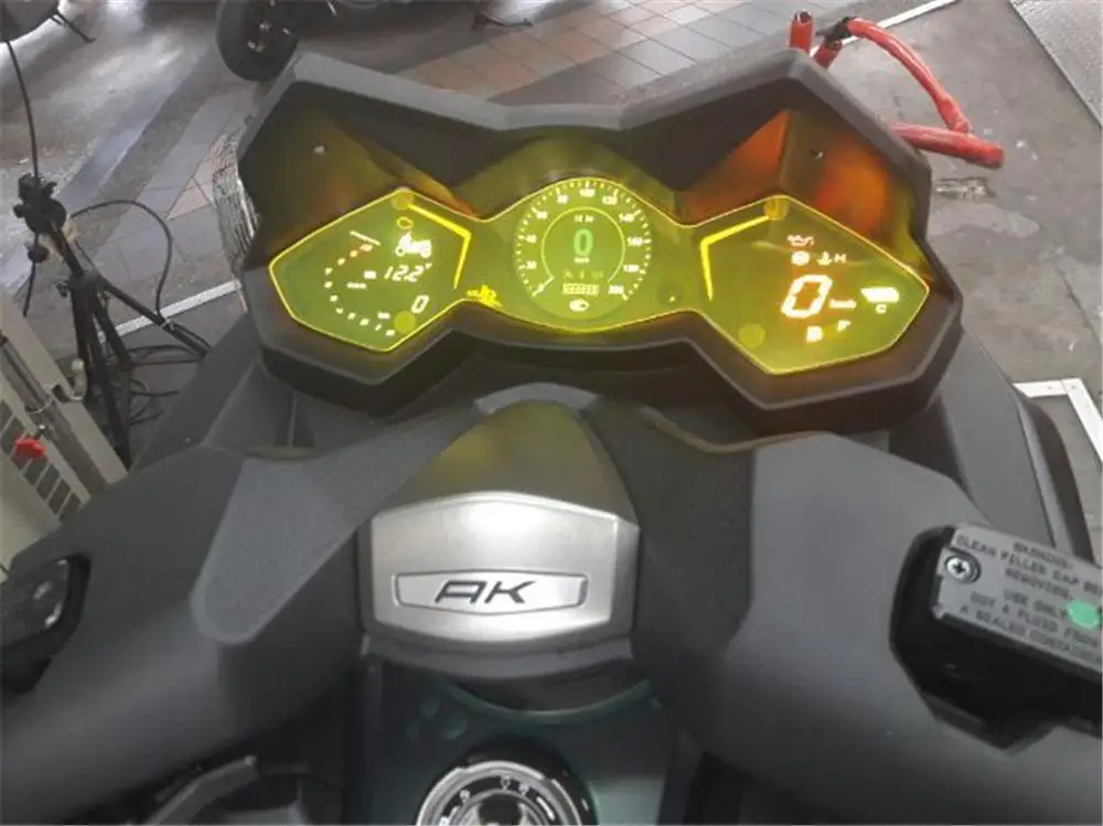 

Motorcycle for KYMCO AK550 AK 550 2017-2018 Cluster Scratch Speedometer Film Screen Protection Protector Acrylic