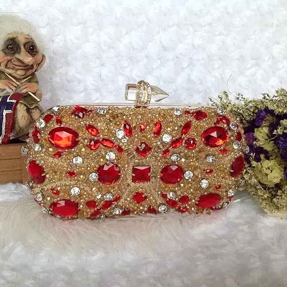 

Sewing Beads Sparkling Crystal Shell Handbag Evening Bag Bride Evening Clutch Bag Purse Designer Evening Clutch Pochette Leopard