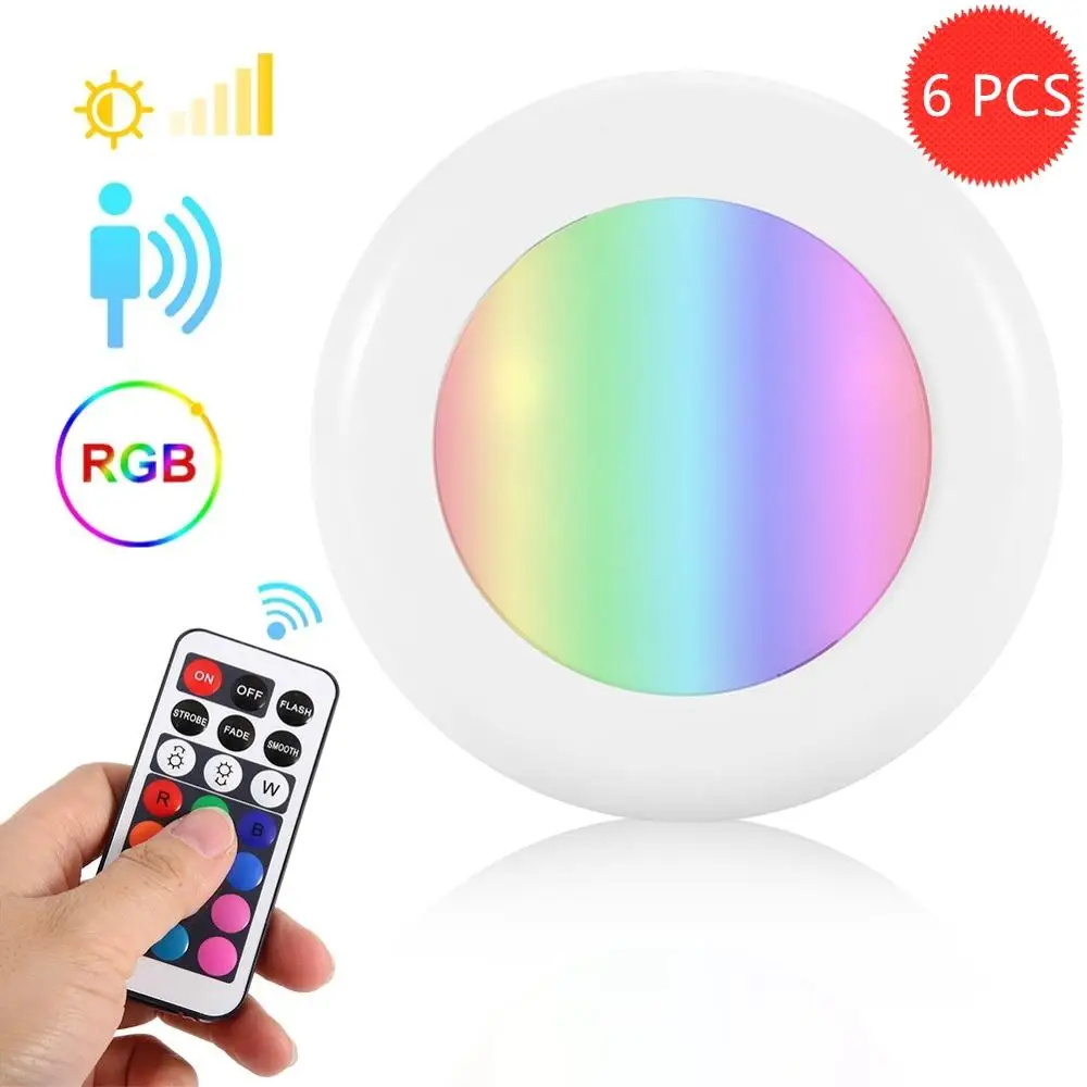 Беспроводной потолочный светильник btguse светодиодная лампа RGB с дистанционным