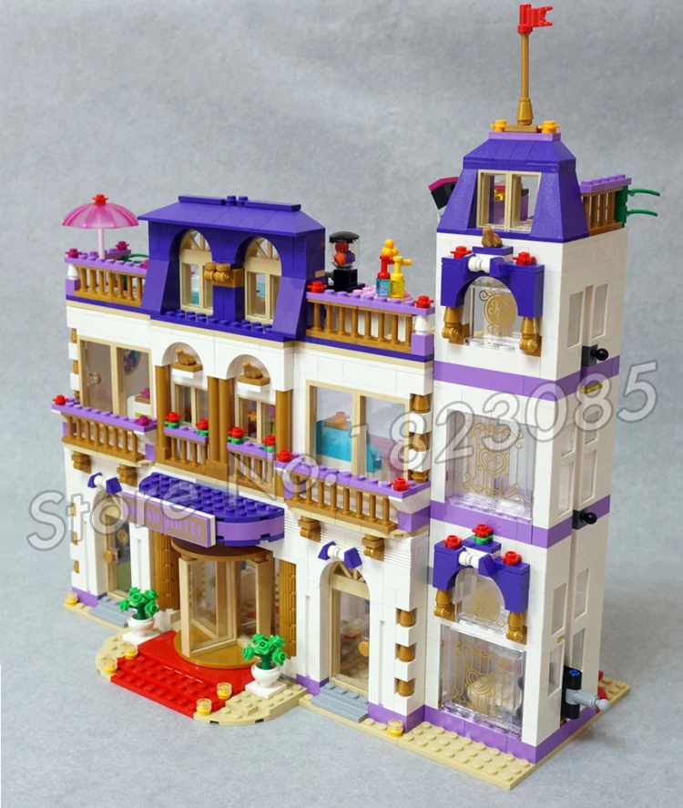 1585 шт Друзья серии Heartlake Grand Hotel 10547 фигурки строительные блоки Эмма Стефани