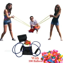 Водный шар пусковая установка Рогатка уличные игрушки Водный пистолет пляжный водный бой снежный шар бросание снежки боец