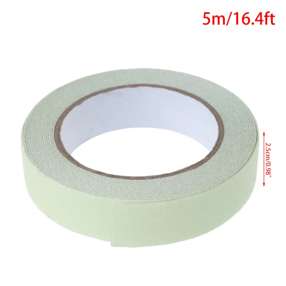 

2.5CMx5M Floor Safety Luminous Non Skid Tape Adhesive High Grip Anti Slip Paster