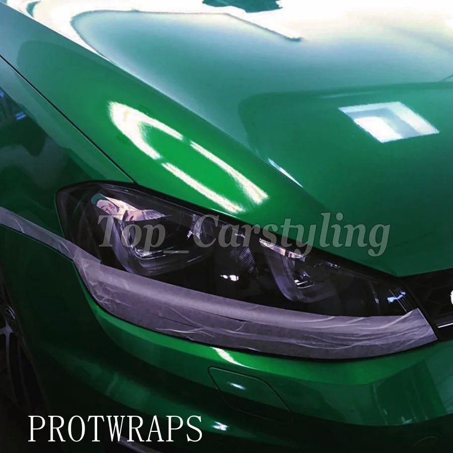 GLOSS CANDY METALLIC Green vinyl wrap car wrap styling  (1)