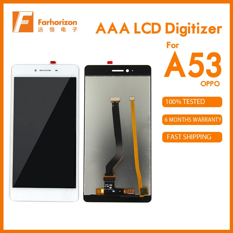 Wholesale 10 Pcs Lot 100 Tested Lcd For Oppo A53 Of Capacitive Touch Screen No Dead Pixel Mobile Phone Lcd Screens Aliexpress
