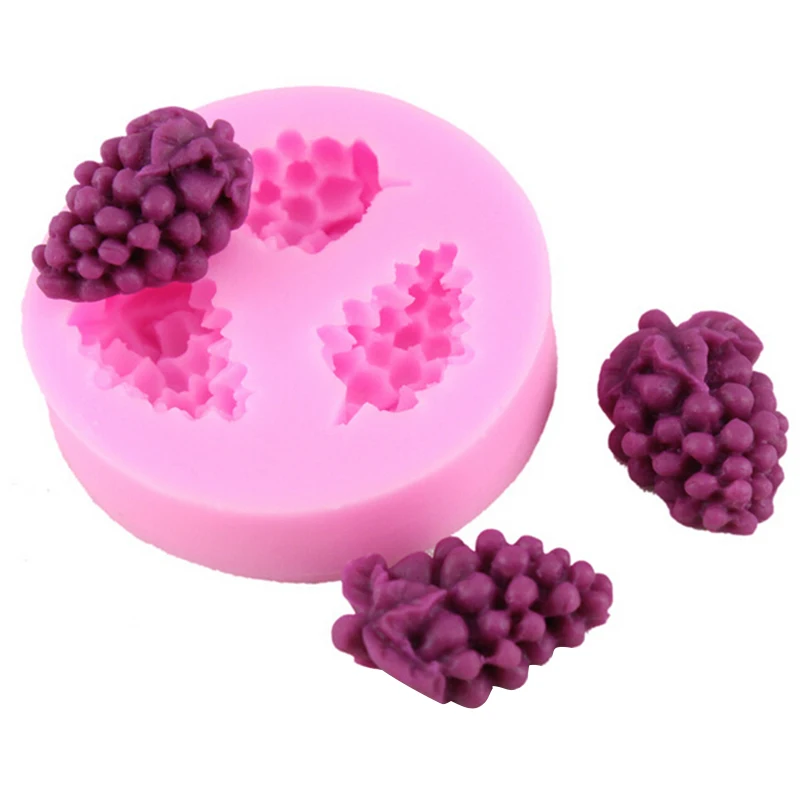 3D DIY Форма винограда силиконовые формы для шоколадных конфет формы для торта трафарет Инструменты для приготовления пищи