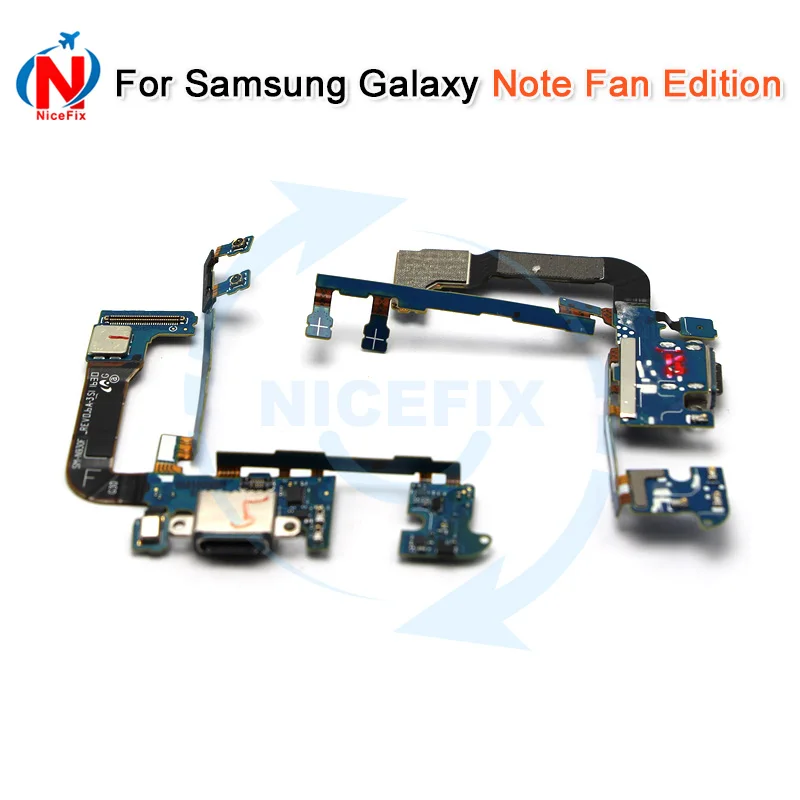 Для Samsung Galaxy Note Fan Edition USB док станция для зарядки порт разъем гибкий кабель FE lcd note 7