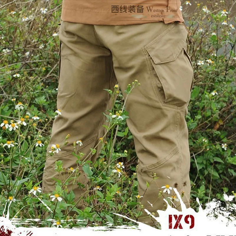Militar green Pantalon Militaire De Swat Tactique brown Cargo khaki black Armée Ix9 Hommes Combat Homme Gray Survêtement dqAaEd