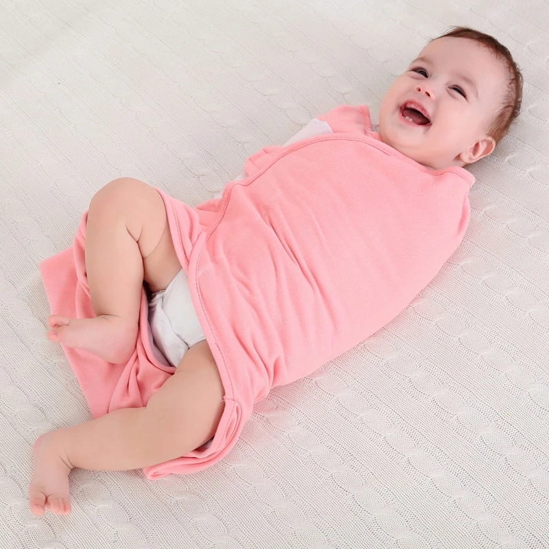 

Newborn Baby Swaddle Wrap Cotton Infant Blanket & Swaddling Bedding Envelope for Newborns Baby Sleeping Bag For 0-6M