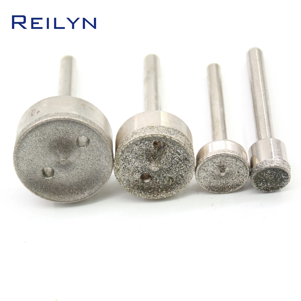 

Reilyn 1 Pcs Emery Diamond Grinding Burr Abrasives Jade Grinding Bits Die Grinder Dremel Rotary Tools Wear Resistant Durable
